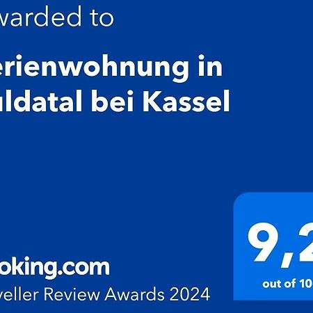 Ferienwohnung In Fuldatal Bei Kassel ภายนอก รูปภาพ